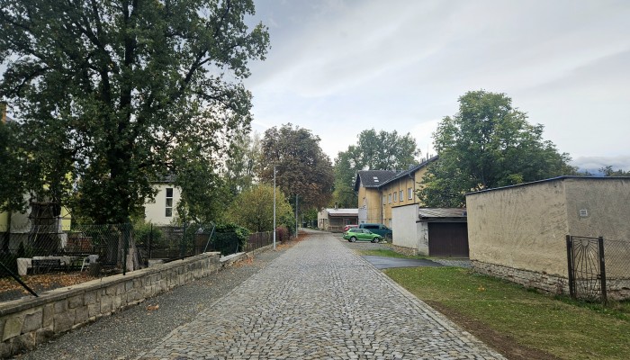Ulice Janáčkova (obnova po povodních)