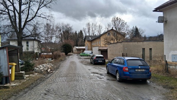 Ulice Janáčkova (obnova po povodních)