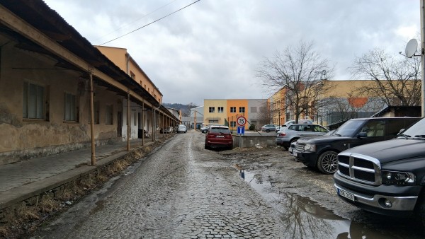 Ulice Janáčkova (obnova po povodních)