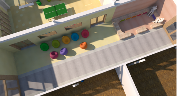 Studie obnovy - vizualizace