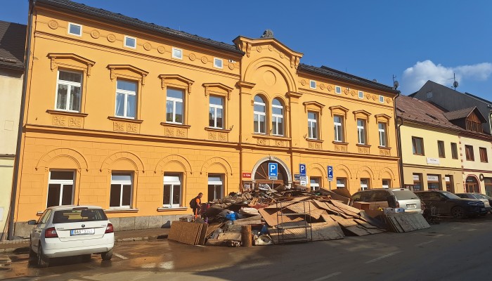 ZUŠ Jeseník, 28. října (Obnova po povodních)