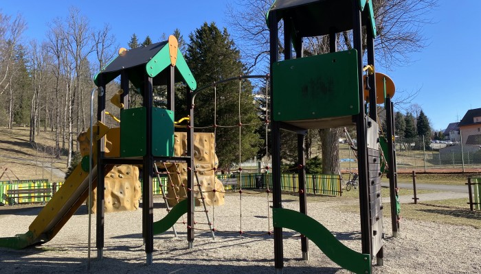 Hřiště ve Smetanových sadech