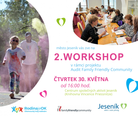 Pozvánka na 2. workshop