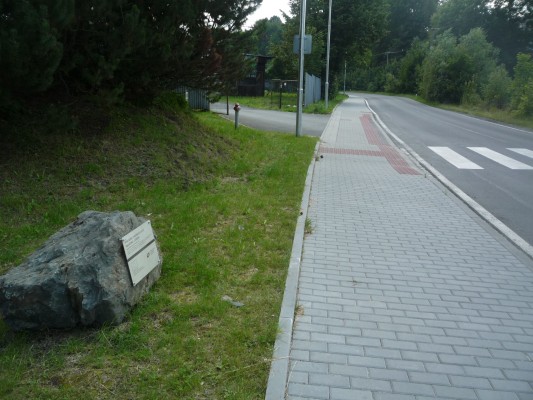 Výstavba chodníku v ulici Rejvízská, Jeseník