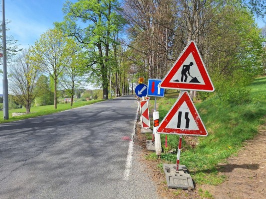 Předání staveniště do lázní