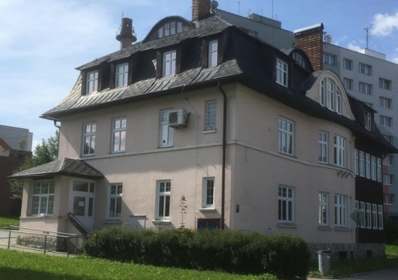 Pohled na městskou vilu před rekonstrukcí