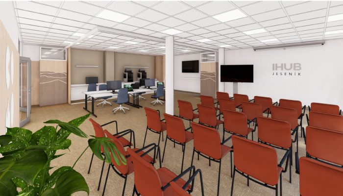 Inovační HUB: Vybudování centra inovací a kreativity zaměřeného na podporu podnikání zejména mladých lidí
