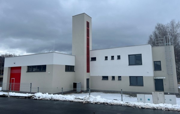 Nová hasičská zbrojnice pro Sbor a jednotku dobrovolných hasičů