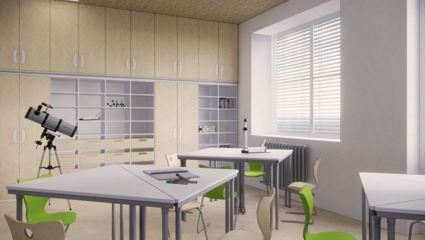 Vizualizace odborné učebny