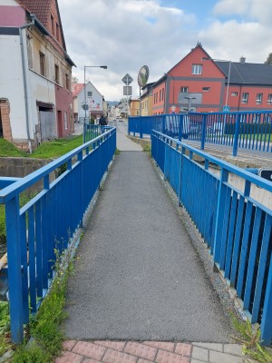 Původní stav lávky u Dalamánku