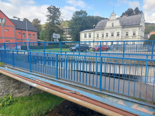 Původní stav lávky u Dalamánku