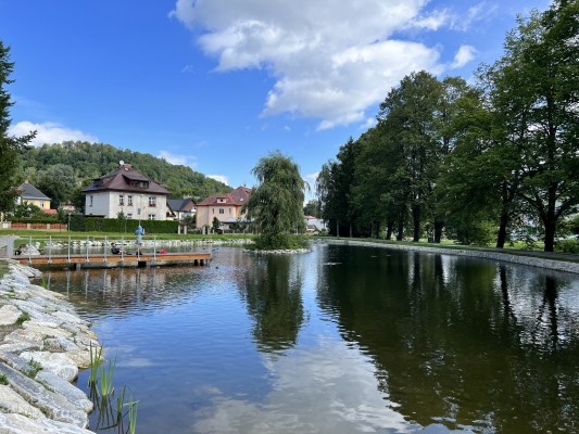 Komplexní oprava rybníčku se podařila