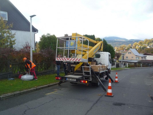 Modernizace veřejného osvětlení v Jeseníku úspěšně pokračuje