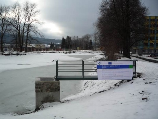 Odbahnění rybníku Staříč 1a Jeseník