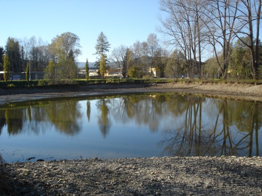 Odbahnění rybníku Staříč 1a Jeseník